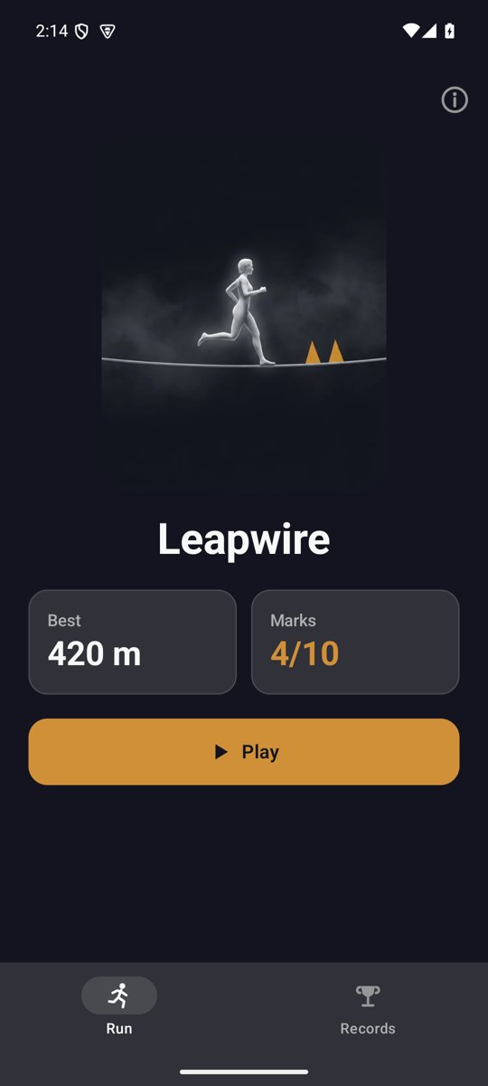 Leapwire screenshot